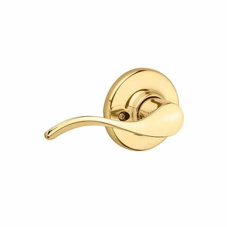 Kwikset: Balboa Helf Dummy Door Leverset / LH / Polished Brass